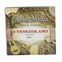 Juego Cuerdas Cuatro Venezolano Nylon 1270 Medina Artigas