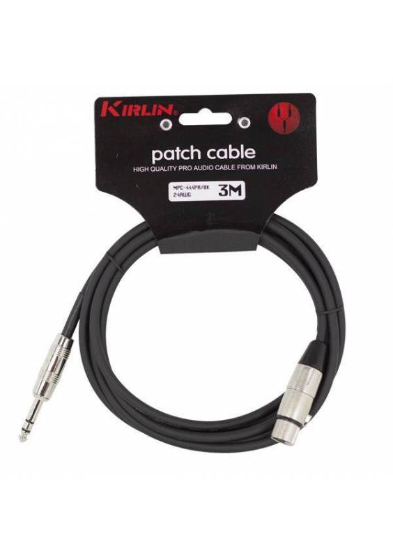 KIRLIN Cable Standart Micro Mpc-444Pr-6M Jack - Xlr F 24 Aw