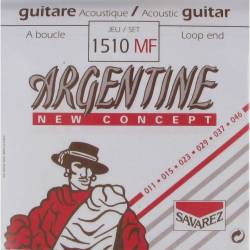 Juego Savarez Acústica Argentine 1510-MF 11-46 Lazo